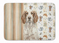 Liver Belton English Setter Coffee Bar Memory Foam Kitchen Mat Machine Washable Anti-Fatigue Cushion Comfort Bath or Kitchen Rug