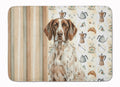 German Shorthaired Pointer Coffee Bar Memory Foam Kitchen Mat Machine Washable Anti-Fatigue Cushion Comfort Bath or Kitchen Rug