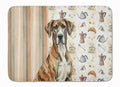 Brindle Great Dane Coffee Bar Memory Foam Kitchen Mat Machine Washable Anti-Fatigue Cushion Comfort Bath or Kitchen Rug