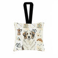 Badger Great Pyrenees Coffee Bar Hanging Square Fabric Ornament 3.5 � 3.5 Decorative Door-Knob & Tree Hanger, Soft Fabric