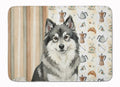 Keeshond Coffee Bar Memory Foam Kitchen Mat Machine Washable Anti-Fatigue Cushion Comfort Bath or Kitchen Rug