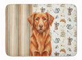 Copper Nova Scotia Duck Tolling Retriever Coffee Bar Memory Foam Kitchen Mat Machine Washable Anti-Fatigue Cushion Comfort Bath or Kitchen Rug