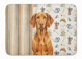Vizsla Coffee Bar Memory Foam Kitchen Mat Machine Washable Anti-Fatigue Cushion Comfort Bath or Kitchen Rug