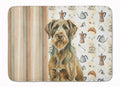 Chestnut Wirehaired Pointing Griffon Coffee Bar Memory Foam Kitchen Mat Machine Washable Anti-Fatigue Cushion Comfort Bath or Kitchen Rug