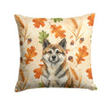 Brindle Akita Heirloom Fall Decorative Throw Pillow 18x18 Indoor Outdoor Accent Cushion, Fabric Cover with Insert for Sofa, Bed, Porch & Living Room