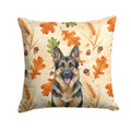 German Shepherd Heirloom Fall Decorative Throw Pillow 18x18 Indoor Outdoor Accent Cushion, Fabric Cover with Insert for Sofa, Bed, Porch & Living Room