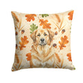 Sandy Leonberger Heirloom Fall Decorative Throw Pillow 18x18 Indoor Outdoor Accent Cushion, Fabric Cover with Insert for Sofa, Bed, Porch & Living Room
