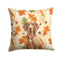 Liver Pointer Heirloom Fall Decorative Throw Pillow 18x18 Indoor Outdoor Accent Cushion, Fabric Cover with Insert for Sofa, Bed, Porch & Living Room