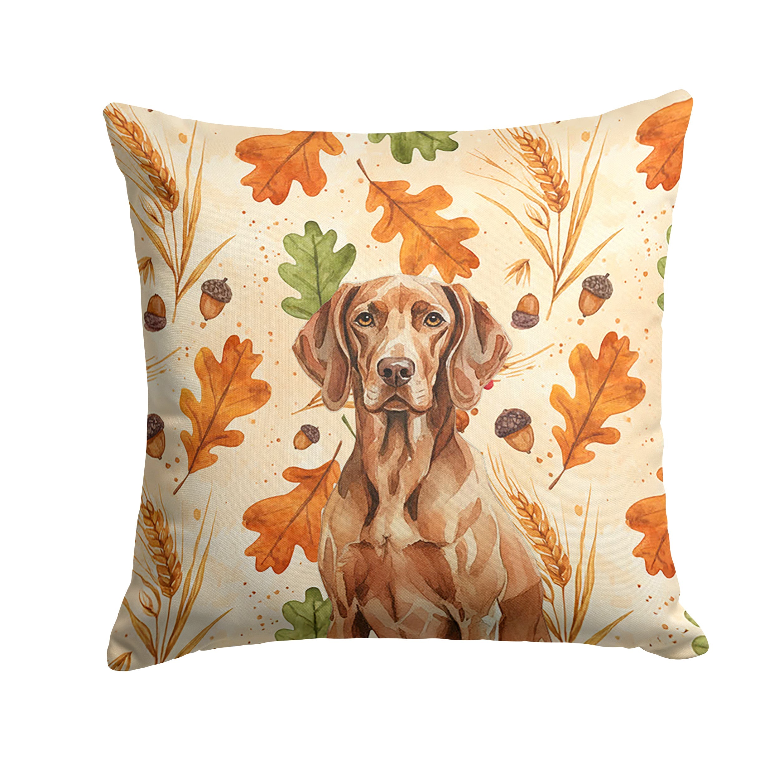 Liver Pointer Heirloom Fall Decorative Throw Pillow 18x18 Indoor Outdoor Accent Cushion, Fabric Cover with Insert for Sofa, Bed, Porch & Living Room