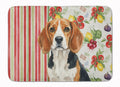 Beagle Vegetables Memory Foam Kitchen Mat Machine Washable Anti-Fatigue Cushion Comfort Bath or Kitchen Rug