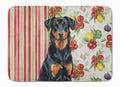 Beauceron Vegetables Memory Foam Kitchen Mat Machine Washable Anti-Fatigue Cushion Comfort Bath or Kitchen Rug