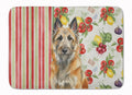 Belgian Laekenois Vegetables Memory Foam Kitchen Mat Machine Washable Anti-Fatigue Cushion Comfort Bath or Kitchen Rug
