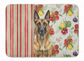 Belgian Malinois Vegetables Memory Foam Kitchen Mat Machine Washable Anti-Fatigue Cushion Comfort Bath or Kitchen Rug