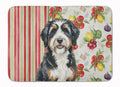 Berndoodle Vegetables Memory Foam Kitchen Mat Machine Washable Anti-Fatigue Cushion Comfort Bath or Kitchen Rug
