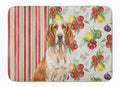 Bracco Italiano Vegetables Memory Foam Kitchen Mat Machine Washable Anti-Fatigue Cushion Comfort Bath or Kitchen Rug