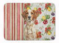 Roan Brittany Vegetables Memory Foam Kitchen Mat Machine Washable Anti-Fatigue Cushion Comfort Bath or Kitchen Rug