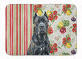 Cane Corso Vegetables Memory Foam Kitchen Mat Machine Washable Anti-Fatigue Cushion Comfort Bath or Kitchen Rug