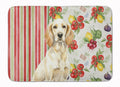 Lemon Belton English Setter Vegetables Memory Foam Kitchen Mat Machine Washable Anti-Fatigue Cushion Comfort Bath or Kitchen Rug