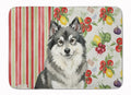 Keeshond Vegetables Memory Foam Kitchen Mat Machine Washable Anti-Fatigue Cushion Comfort Bath or Kitchen Rug