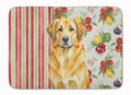 Lion Yellow Leonberger Vegetables Memory Foam Kitchen Mat Machine Washable Anti-Fatigue Cushion Comfort Bath or Kitchen Rug