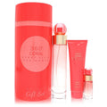 Perry Ellis 360 Coral by Perry Ellis Gift Set - 3.4 oz Eau de Parfum Spray + .25 oz Mini EDP Spray + 3 oz Shower Gel