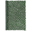 Ivy Privacy Fence, 96 x 72 in Artificial Green Wall Screen, Greenery Ivy Fence with Strengthened Joint, Faux Hedges Vine Leaf Decoration for Outdoor Garden, Yard, Balcony, Patio Decor