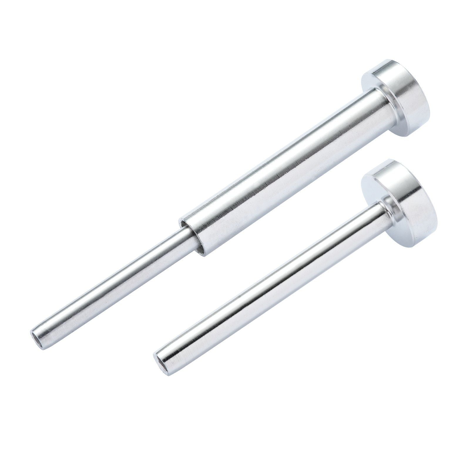20 Pack Invisible Cable Railing kit, T316 Stainless Steel 1/8" Invisible Receiver and Swage Stud End for Cable Railing, Swage Tensioner 1/8" for Wood/Metal Post, Cable Railing Hardware, Silver