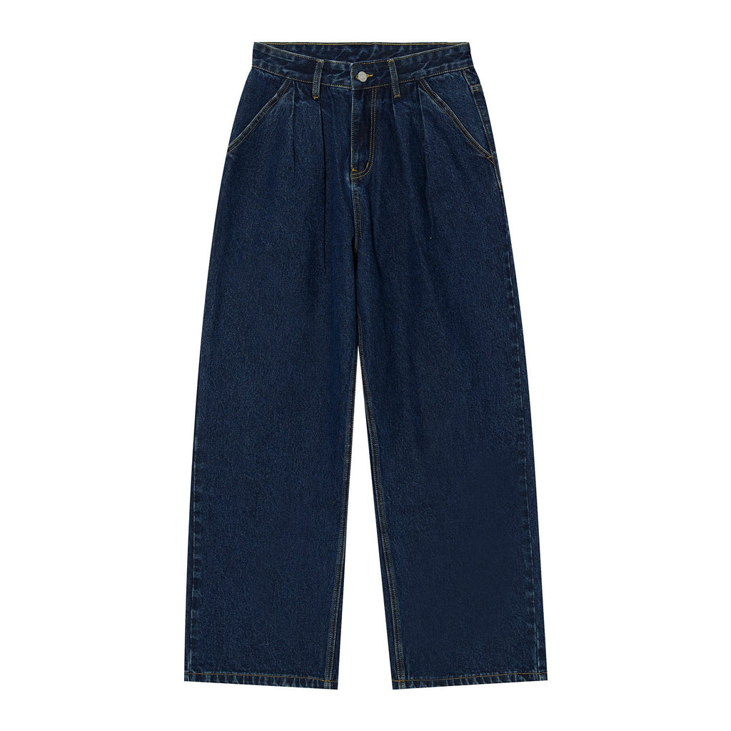 Wide Leg Jeans with Pockets