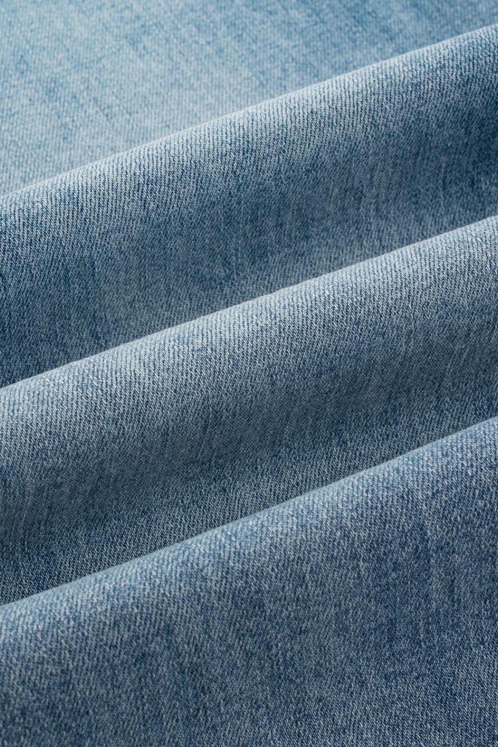 Button Fly High Waist Jeans