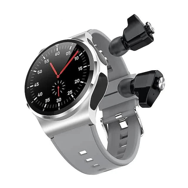 Smart Watch with Earbuds 1.28 inch Waterproof Bluetooth Fitness Watch