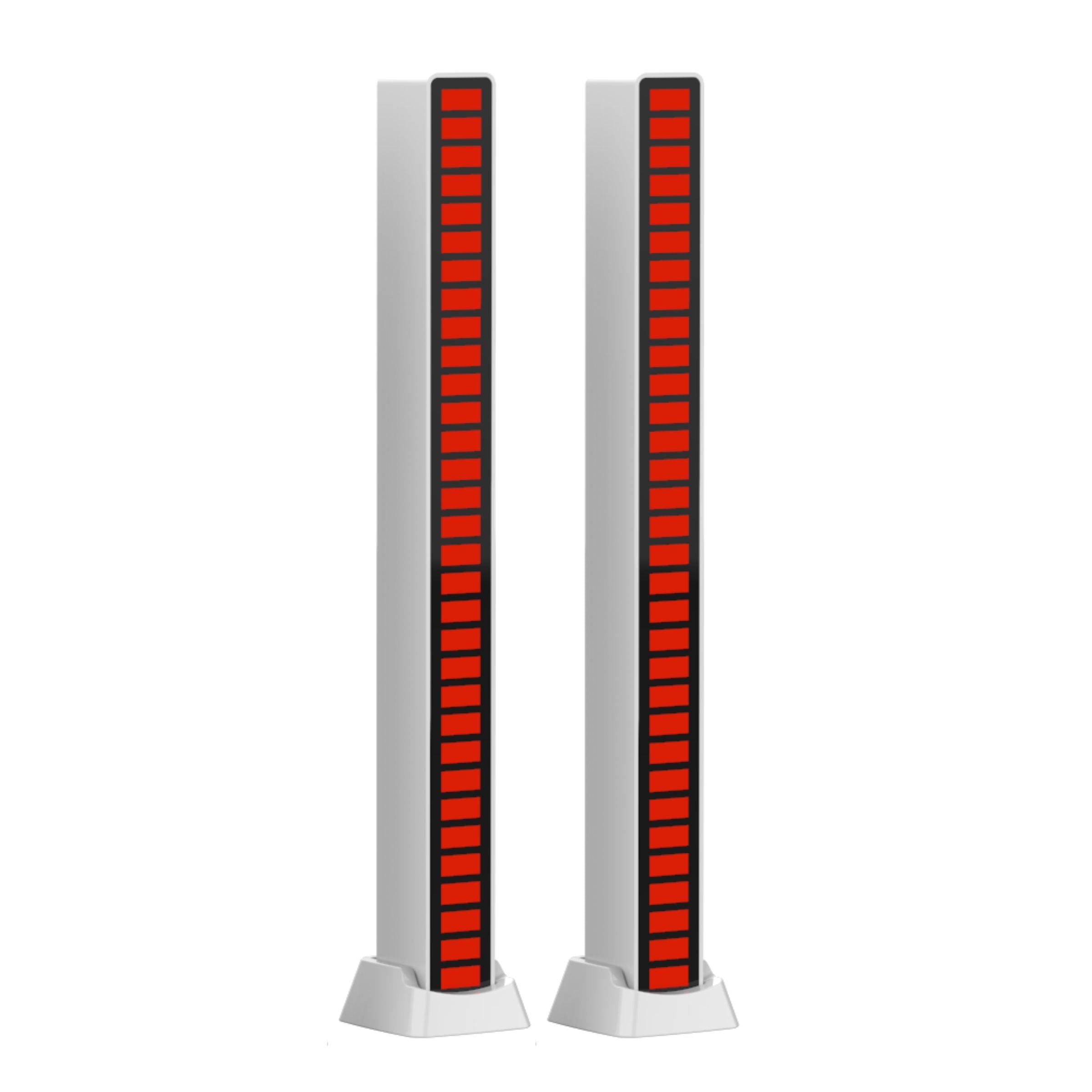 Sound Activated Multi-Color Light Bar - 2-Pack